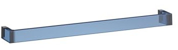LAUFEN Kartell Rail Handtuchhalter, L/B/H 600/75/40 mm, H3813320830001, Farbe: Blau