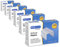 Rapesco 1735 Business Pack: 26/6mm (No.56) Verzinkte Heftklammern, 6 Schachteln mit 5000 Stück