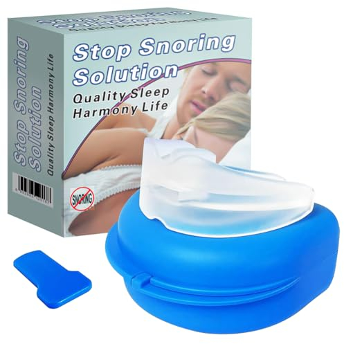 Schnarchstopper Set Anti-Schnarch Set Nasendilator, Anti-Schnarchschienen - Anti Schnarchen Geräte Hilft Gegen Schnarchen, Schlafapnoe & Schweres Atmen gegen Schnarchen und Zähneknirschen