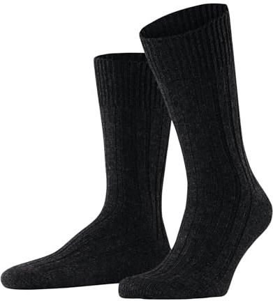 ESPRIT Herren Hygge Socken atmungsaktive klimaregulierende geruchshemmende Wolle Kaschmir gemustert 1 Paar