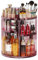 Auxmir Make Up Organizer mit 9 Einstellbaren Stufen, 360° Drehbar Schminktisch Kosmetik Organizer, Extra Größer Verbessert Schmink Organizer Skincare für Dresser Schlafzimmer Badezimmer, Rosa