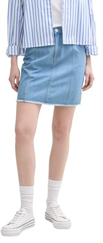 Tom Tailor Denim Damen Mini-Jeansrock
