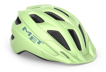 MET Crackerjack Youth Cycling Helmet, Mint Green, Size 52-57cm