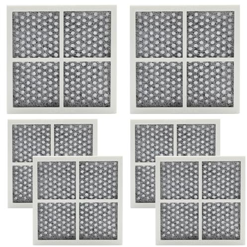 6 PACK LT120F Refrigerator Air Filter Replacement, Compatible Models: LG LT120F Kenmore Elite 469918, 9918, 795, for LG ADQ73214402, ADQ73214403, ADQ73214404, ADQ73334008, LMXS30776S