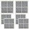 6 PACK LT120F Refrigerator Air Filter Replacement, Compatible Models: LG LT120F Kenmore Elite 469918, 9918, 795, for LG ADQ73214402, ADQ73214403, ADQ73214404, ADQ73334008, LMXS30776S