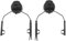 OTOTEC 1 Paar Taktische Helmschienenadapter Headset-Unterstützung Helm-Lichtbogenschienenadapter Kompatibel mit Peltor Comtac-Headset-Unterstützung für Anschluss An Helme Serien Fast/ACH/Mich