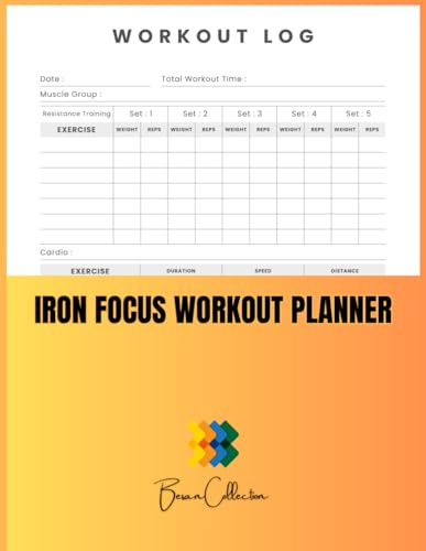 Iron Focus workout planner: Track Strength, Cardio & Progress in One Place