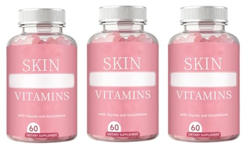Hautaufhellendes Vitaminpräparat für Frauen, für hydratisierte, jugendliche Haut und strahlenden Teint,3Pcs