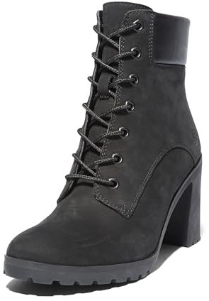 Timberland Allington 6in Lace Up (wide Fit) - Stivali alti Donna, Nero (Black), 41.5 EU