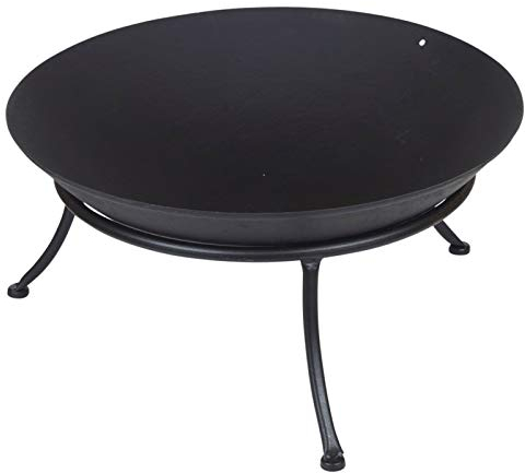 große Feuerschale Ambiance Ø 57 cm, schwarz