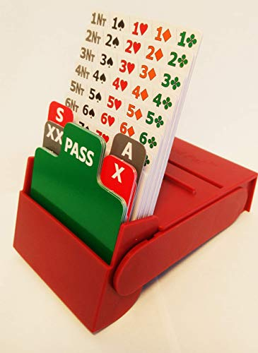 Bid Pal Bridge Bidding Boxes Set of 4