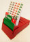 Bid Pal Bridge Bidding Box - Set di 4 scatole per offerte, colore: Rosso