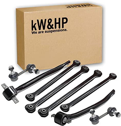 KIT 8PZ RETROTRENO BRACCI BRACCETTI TIRANTI E BIELLETTE POSTERIORI COMPATIBILE CON ALFA ROMEO 147 156 GT