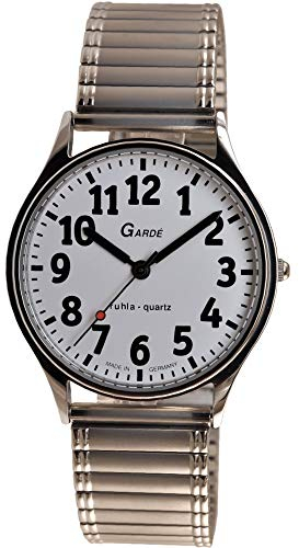 Ruhla Herren Analog Uhr mit Edelstahlzug Armband 44-5MZ Garde