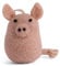 Weihnachtsanhänger Baumschmuck Glücks-Schwein Filz