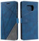 SONWO Hülle für Xiaomi Poco X3 NFC, Premium Leder PU Handyhülle Flip Case Wallet Silikon Bumper Schutzhülle Klapphülle für Xiaomi Poco X3 NFC, Blau