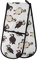Moyyo Oven Glove Cute Puffin Sea Bird Double Oven Glove Heat Resistant Kitchen Oven Mitt with Soft Quilted Cotton Lining Filling Pot Holders for Basking Cooking Pizza Microwave