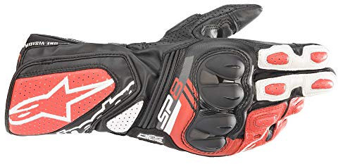 Alpinestars Gloves Sp-8 V3 Black/White/Bright Red S