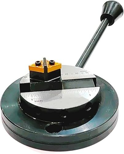 Lathe's Ball Drehaufsatz mit Größenskala, Maschinen-Werkzeuge (runder Sockel, Doppel-Bit, für Myford und ähnliche Größe))