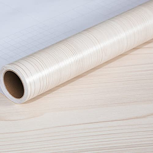 WSWJDW DIY Wood Grain Stickers Wallpapers Home Decor Office PVC Waterproof Oil-Proof Self Adhesive Easy to Clean Desk Wardrobe,7,60cm X 2m (Thicken)