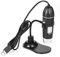 USB Digital Mikroskop Hancaner Vergrößerungsmikroskopie USB-Hand- und Desktop-Lupe 0,3 MP Kamera 8-LED-Licht Lupe 1000-fache Vergrößerung für Windows/Mac-System mit Ständer