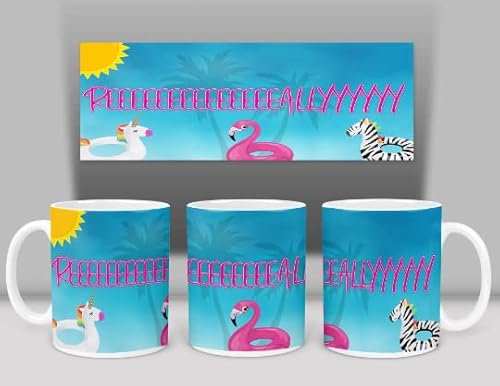 Love Island Inspired Flamingo Floaty Really Coffee Mug Cup