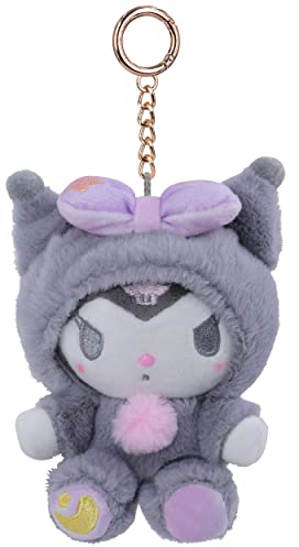 Roffatide anime Keychain peluche rempli Keychain kawaii dessin animé personnage porte - clés Sac Pendentif garçon et fille 5.11 pouces
