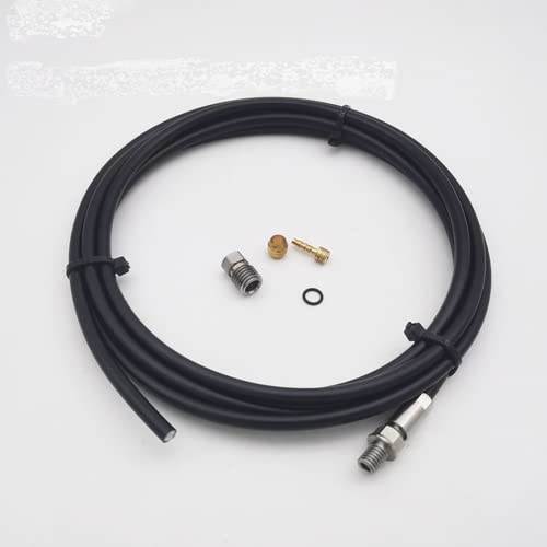 LVYXON Fahrrad Bremsleitung, Fahrrad Scheibenbremse Ölschlauch 2m Gummi Bremsschlauch Kompatibel für MT2/MT4 RACE Bremse Fahrrad und Ersatzteile