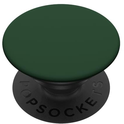 Cute Accessories Art Gifts for Women and Men Alpine Dark Green PopSocket Expandable and Collapsible Adhesive PopGrip for Smartphones with Smooth, Hard, Plastic Cases
