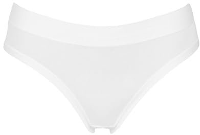 Cotonella, Slip in Morbido Cotone Bielastico - Comodo Slip dal Fianco Medio e Bordo Vita Extracomfort Alto - Confezione da 3 Pezzi - Art. GD019K3
