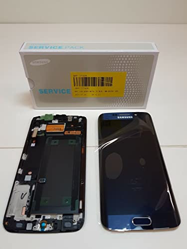 LCD Direct Ltd Montaggio Display Originale per Samsung G925F Galaxy S6 Edge - Nero - 100% Nuovo Service Packed - GH97-17162A…