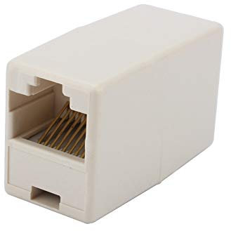 Ethernet Lan Cable Joiner Coupler CAT 5 5E for Network Connection