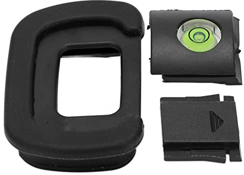 Mirino Oculare per PENTAX, Protezione per Oculare K5IIS K5II K30 K50 K5 K7 K S1 FotocamereMirino Oculare Copriscarpe Freddo Set Livello Orizzonte Fotocamera Digitale K5IIS