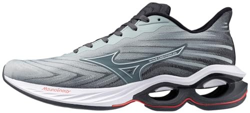 Mizuno Men's Wave Creation 25 SSW Running Shoe | Neutral Running Shoe | Grey Mist/White | US 10