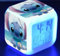 Wonlonda Cartoon Alram Clock Digital Alarm Clock 3 inch Small Size Mini LED Bedside with Charging Cable for Kids Teenagers Gift Bedroom Decor (SDZNZCG)