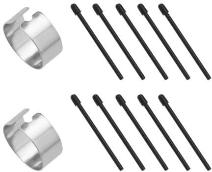 OTOTEC 10pcs Pointes de Stylet de Rechange Gen.2 Compatible avec Wacom Pro Pen 2 3D et Classic Pen Mobile Studio Pro Cintiq Pro Cintiq 16 Ntuos Pro (P)