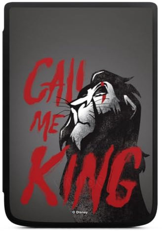 DeinDesign Coque pour liseuse Compatible avec Vivlio Touch HD Plus Etui pour liseuse Protection pour liseuse Le Roi Lion Méchant Disney