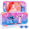 DLseego Coque Switch Lite,Housse de Protection pour Switch Lite et TPU Souple Protection Switch Lite Anti-Griffes et Anti-Chocs,avec 2 Capuchon pour Poignée de Pouce en Silicone,Monstres Violets