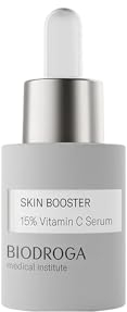 BIODROGA Medical Institute - Skin Booster 15% Vitamin C Serum 15ml - Gesichtsserum, Hautpflege, Antioxidantien, Parabenfrei, Silikonfrei, Dermatologisch getestet