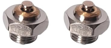 2 Set of Espresso Pot Relief Valve Copper Coffee Pot Safety Valve for Coffee Machine 7.86mm