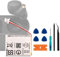 Vvsialeek 702428 Replacement Battery Compatible with Sony WF-1000XM4 702428 Charging Case with Free Tool Kit One Piece