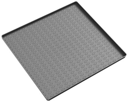 DimyFew Housse de protection pour laveuse et sécheuse pour mini-réfrigérateur Top Tapis supérieur pour lave-linge, Gris, L