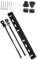 Gadpiparty 1set Studless Tv Wall Mount No Drill Installation Bracket for Lcd Tvs Sturdy Resistant Wall-mounted for Damage Setup