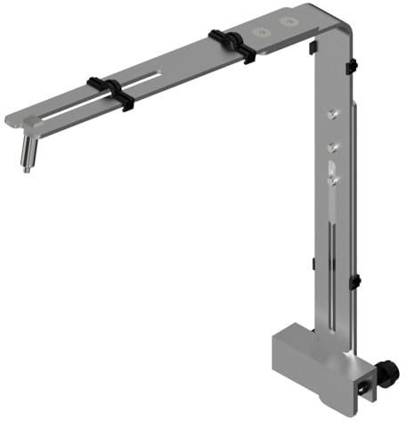 Montagehalterung für Aquarium Drop Light, Hängender Beleuchtung Halter aus Aluminiumlegierung für Aquarien, Verstellbare Lampenhalterung für Glasterrarium Reptilien