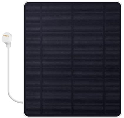 Lbvzxkad 5W Solar Panel for Security Camera with Extension Cable IP65 Waterproof for Camera