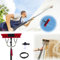 YFSMBD 3,6 m Telescopic Hydrocleaner, Scopa Telescopica per Pulizia, Idropulitrice Telescopica, Alimentazione ad Acqua, Dispensatore Di Sapone, Pulizia Pannelli Solari,Lavaggio Camion,Autobus - 35cm