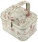 ELAYARD Decorative Cookie Tin with Handle Vintage Design Tinplate Storage Box for Holiday Treats and Cookies