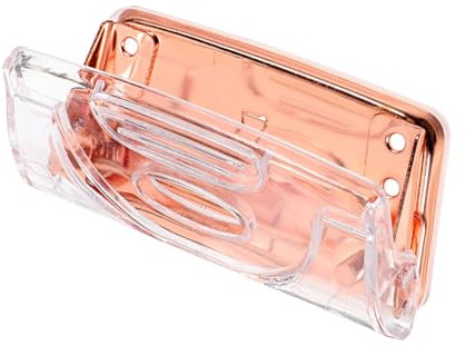 Gadpiparty Multifunktionaler Haushaltslocher in Transparentem Roségold Tragbarer Verstellbarer Papierlocher Für Büro Und DIY-anwendungen Praktisches Werkzeug Für Fotoalben Und Scrapbooking
