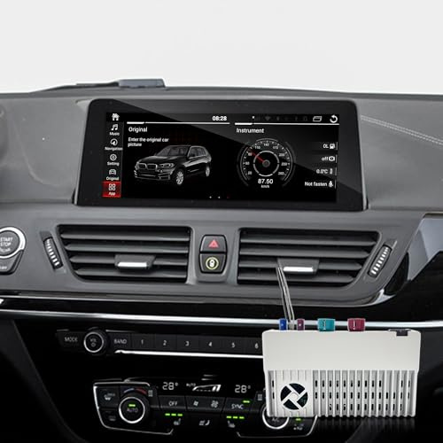 CarPlay Adapter für BMW 1 NBT EVO iD6 F20 F21 Wireless CarPlay Android Auto Screen Mirroring auf 8.8/10.25 iDrive Bildschirm Zugriff Android Apps Navigation Google Maps Spotify Netflix Roblox TikTok