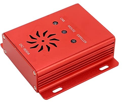 MasYosh Electronic Mouse, Aluminum Alloy Ultrasonic with Multi Band Sound Waves for Cars Ships Engine Compartments Cockroaches Spiders